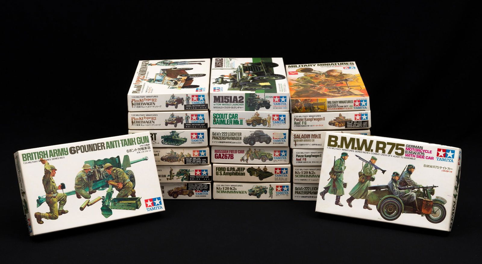 20 Tamiya 1/35 Military Models (1 of 4)