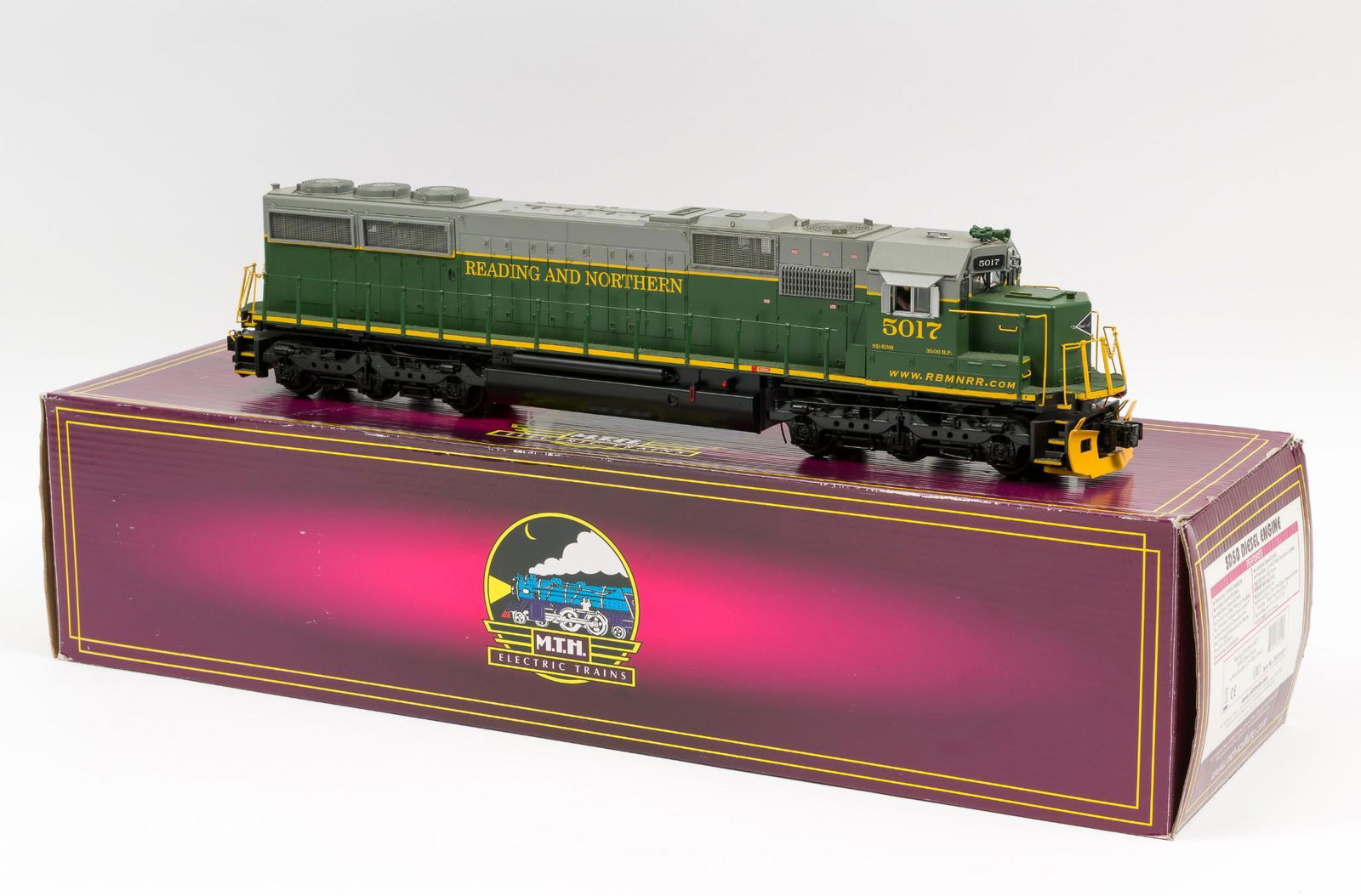 MTH SD50 Reading & Northern Diesel Engine 20182 (1 of 3)