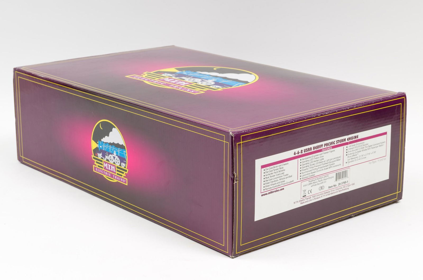 MTH 4-6-2 USRA Heavy Pacific Steam Engine 3760 OB (1 of 6)