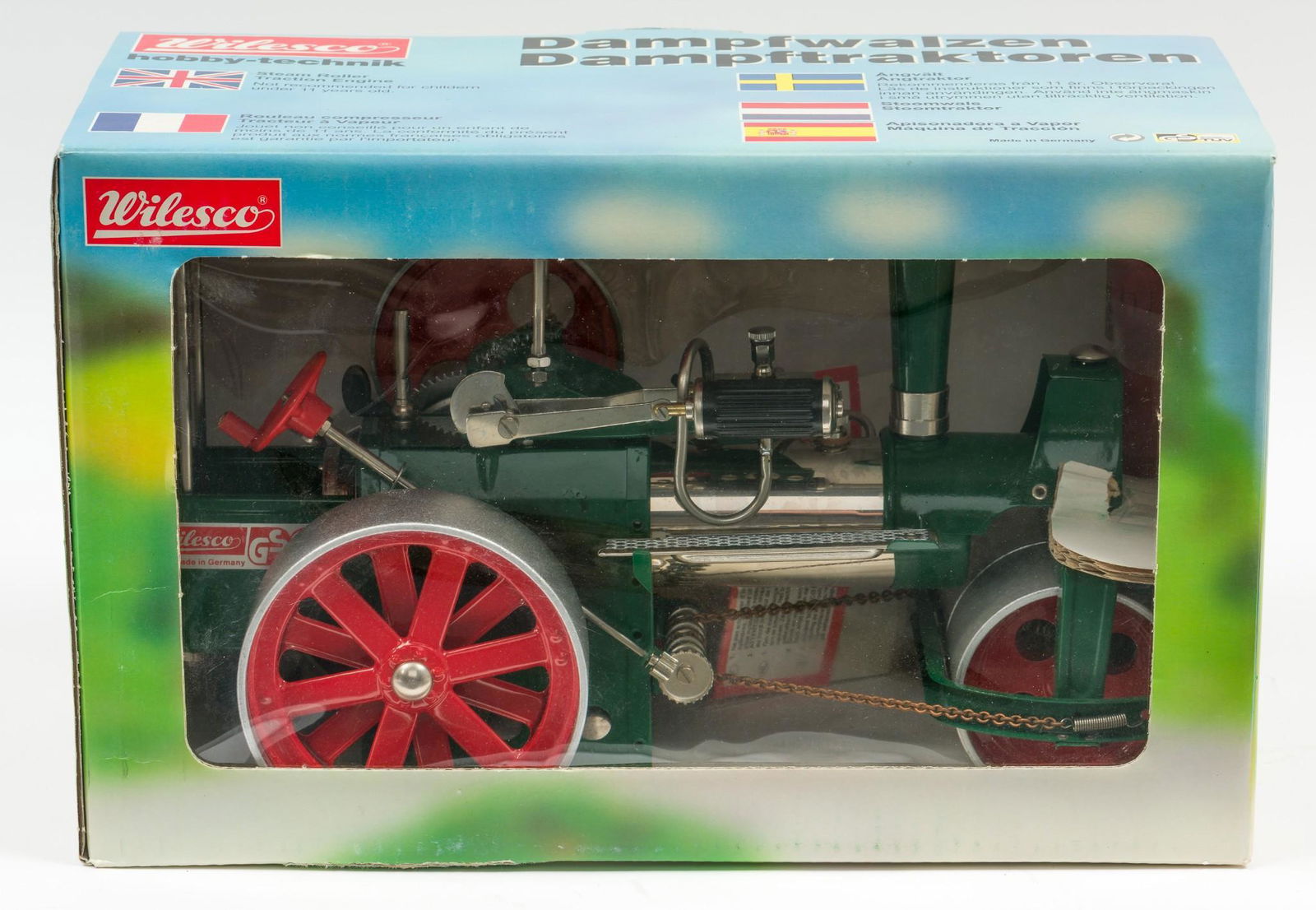 Wilesco Steam Roller Traction Engine D365 in OB (1 of 3)