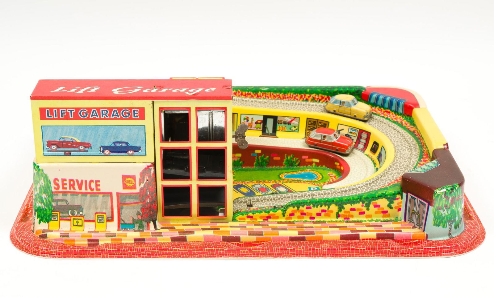 Technofix #308 Lift Garage with Box & Cars (1 of 4)