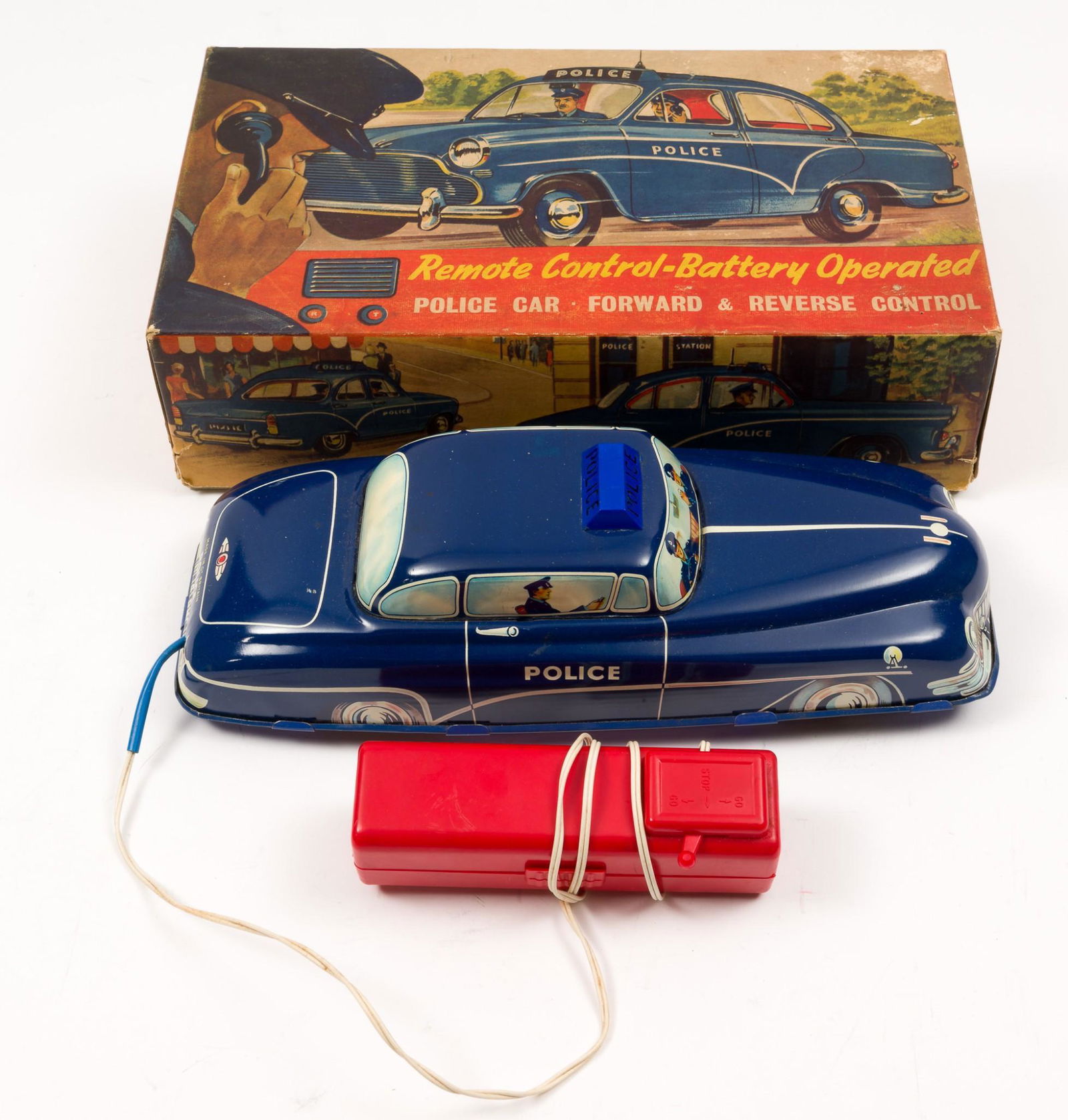 Welsotoys Police Car No. 141 in OB (1 of 6)