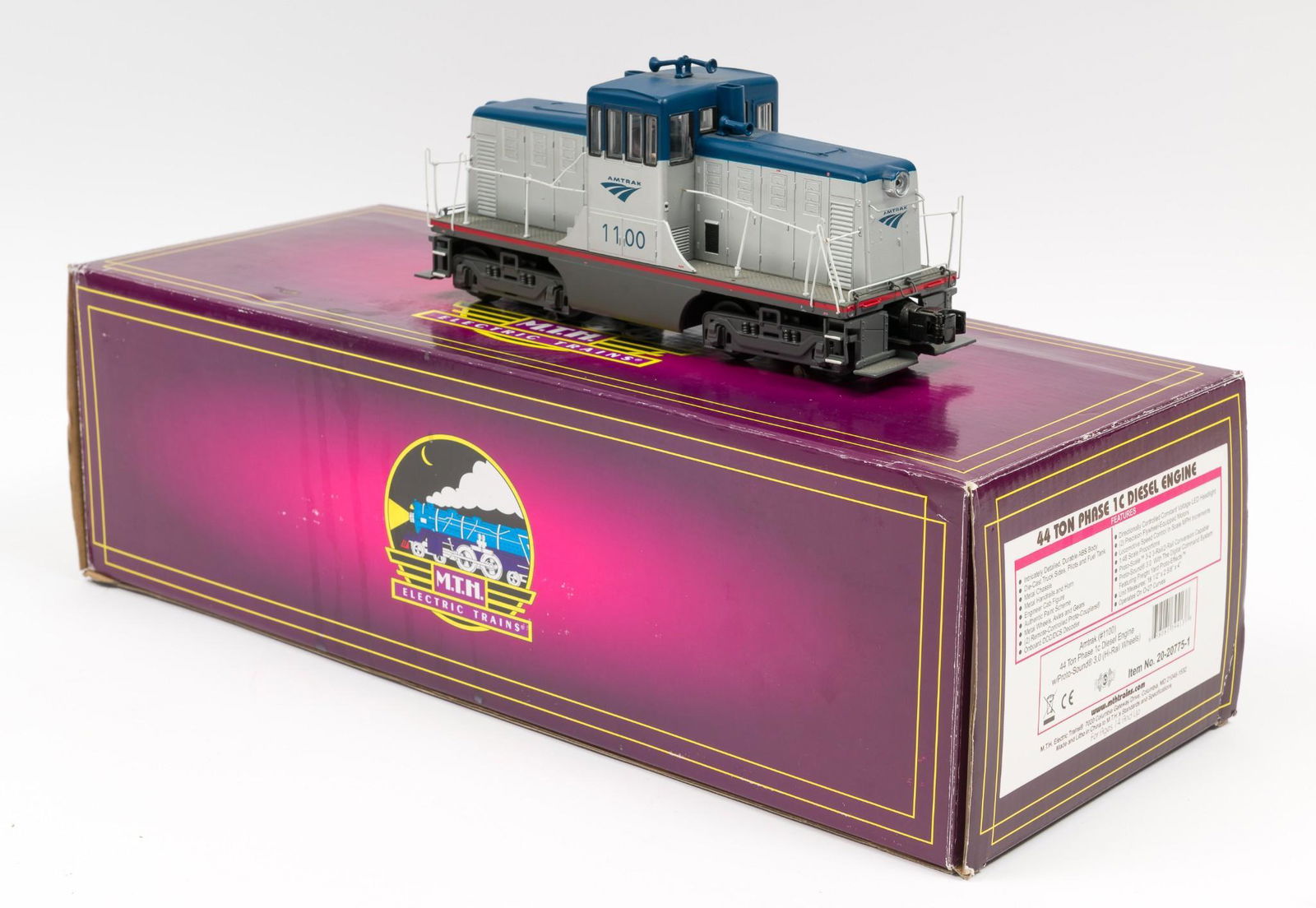MTH 44 Ton Phase 1C Diesel Engine 20775 in OB (1 of 3)