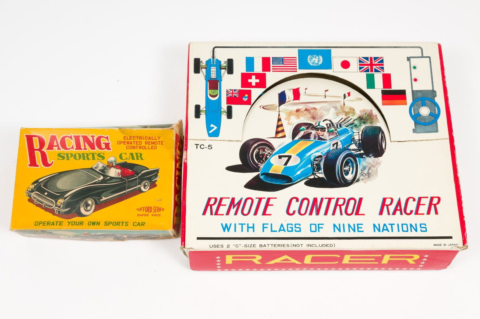 2 Remote Control Race Cars in OBs (1 of 4)