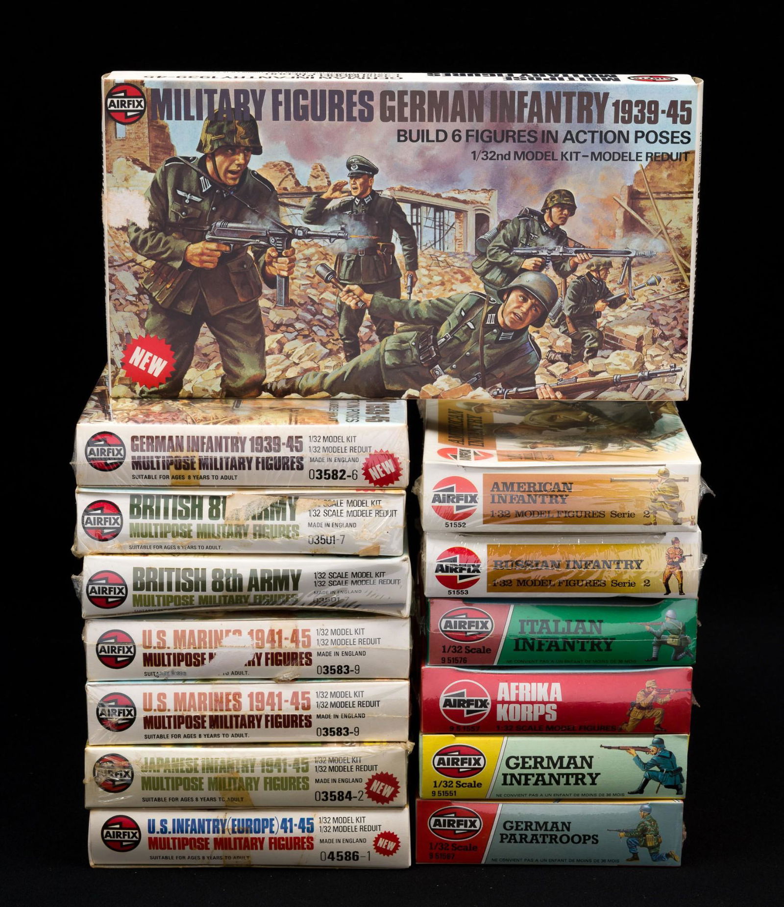 14 Airfix 1:32 Military Figures (1 of 3)