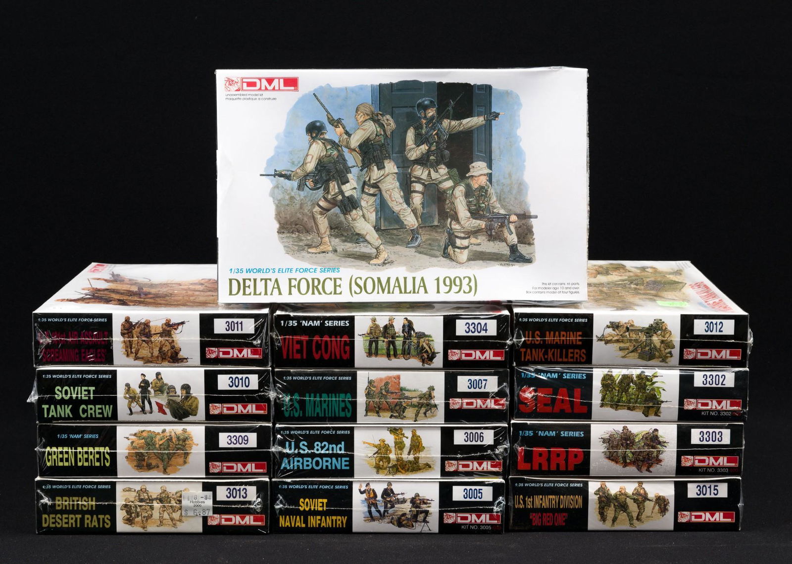 13 DMC 1/35 Military Models (1 of 4)