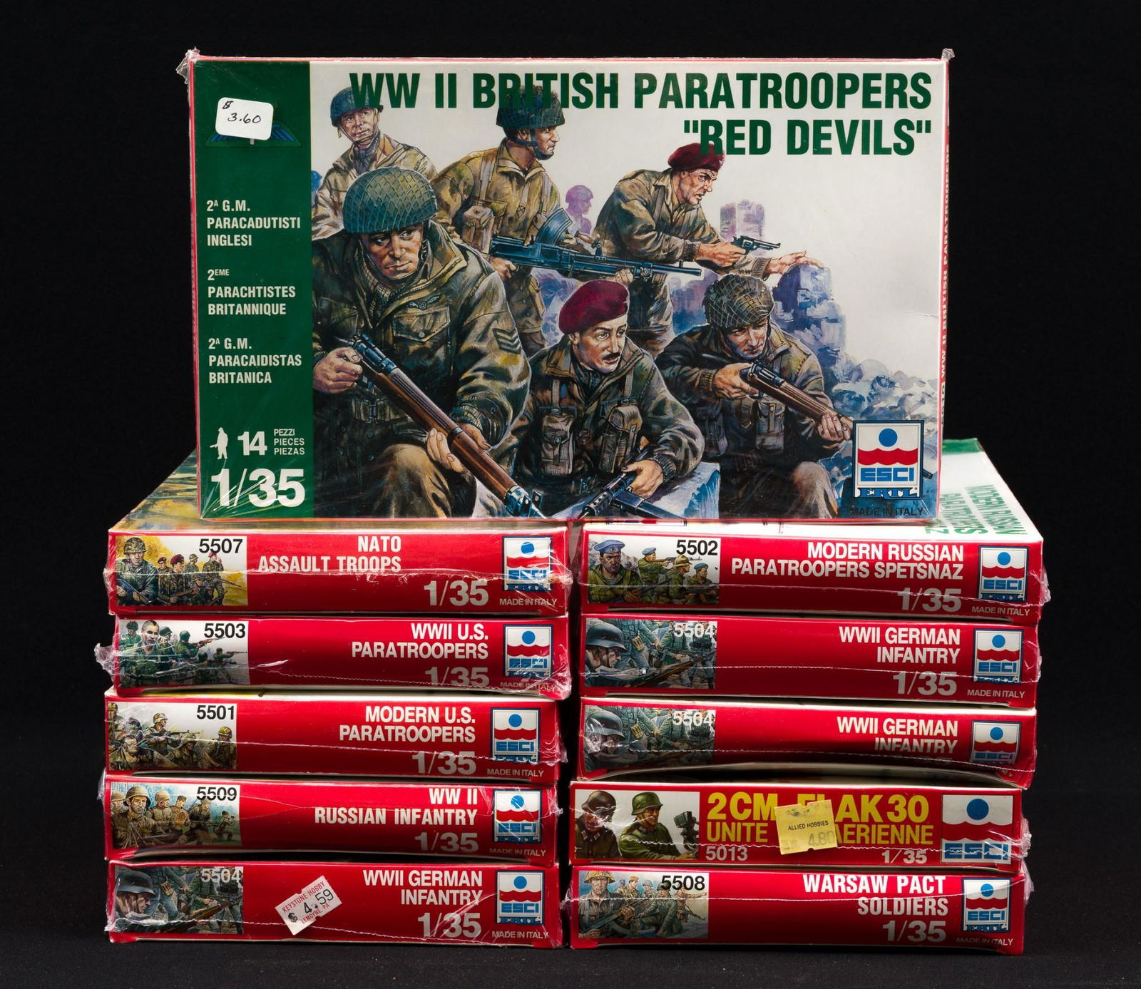 11 ESCI 1/35 Military Models (1 of 3)
