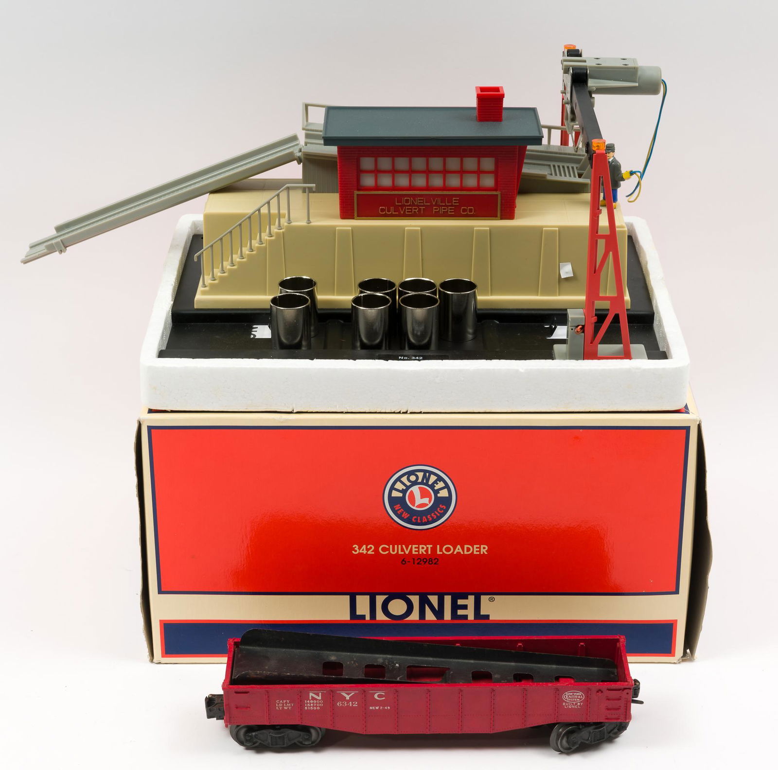 Lionel 342 Culvert Loader in OB (1 of 5)