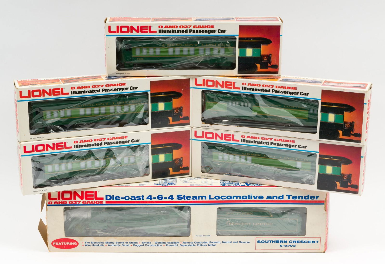 Lionel Southern Passenger Set in OBs (1 of 4)