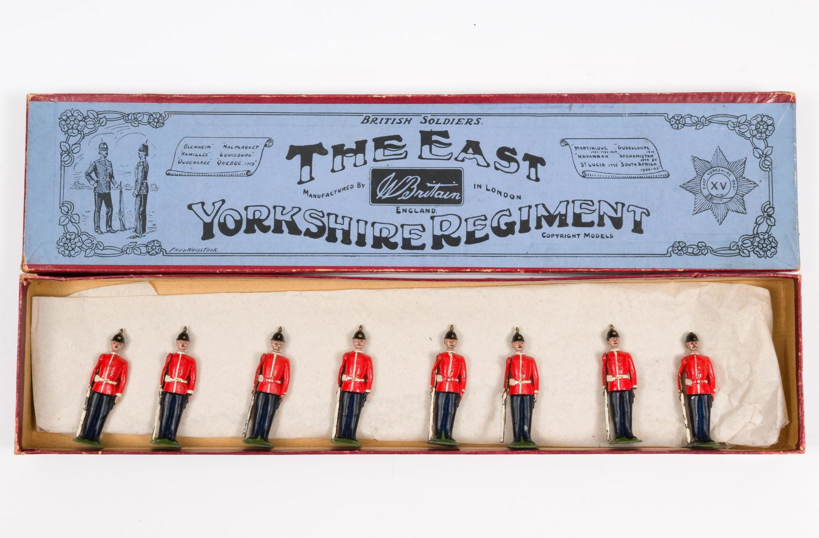 Britains #113 East Yorkshire Regiment (1 of 4)