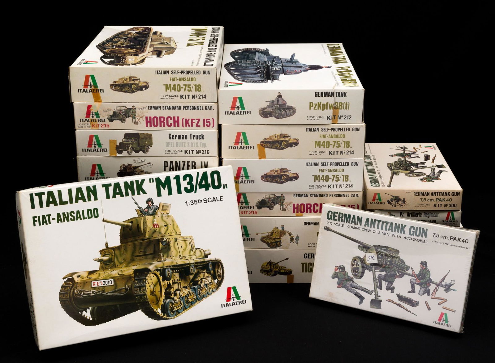 20 Italaerei 1/35 Military Tanks, Vehicles, & Weapons (1 of 3)