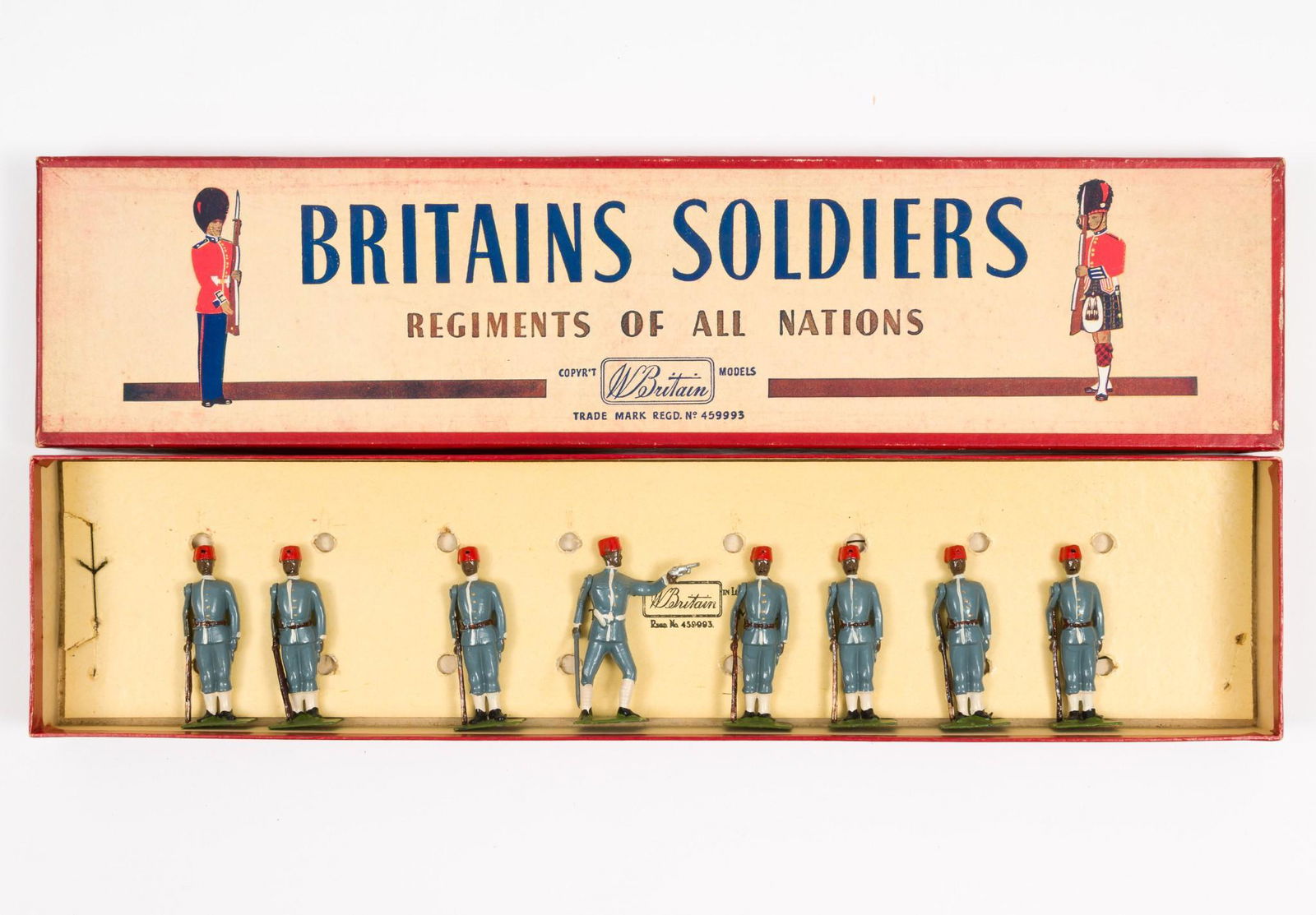 Britains #117 Egyptian Army Infantry (1 of 4)