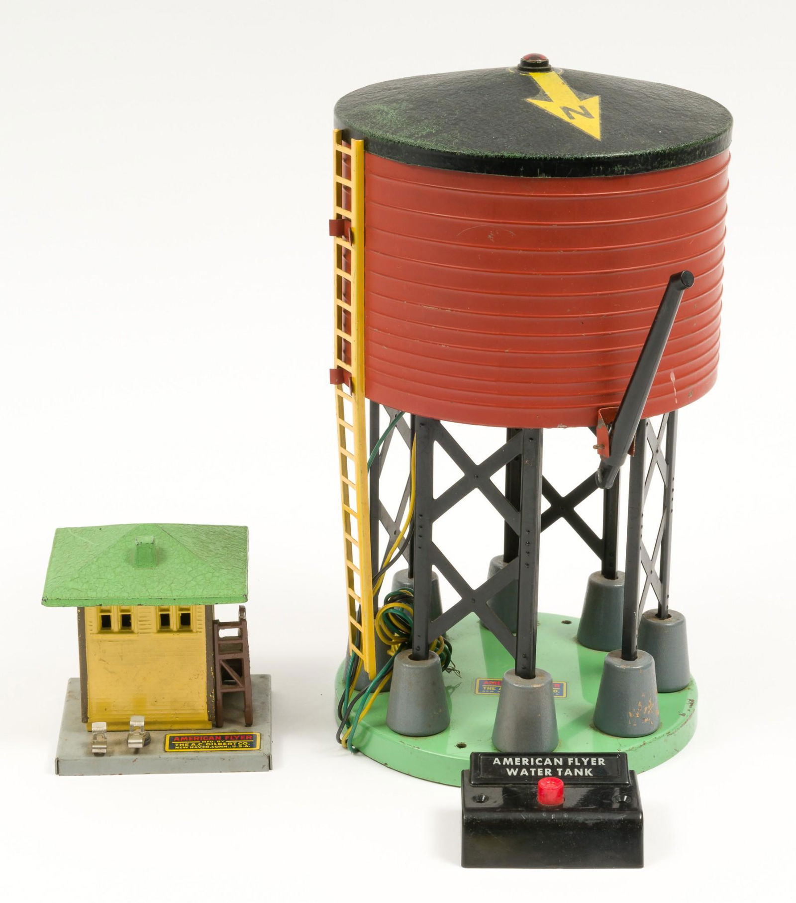 American Flyer Water Tower and Signal Tower (1 of 8)