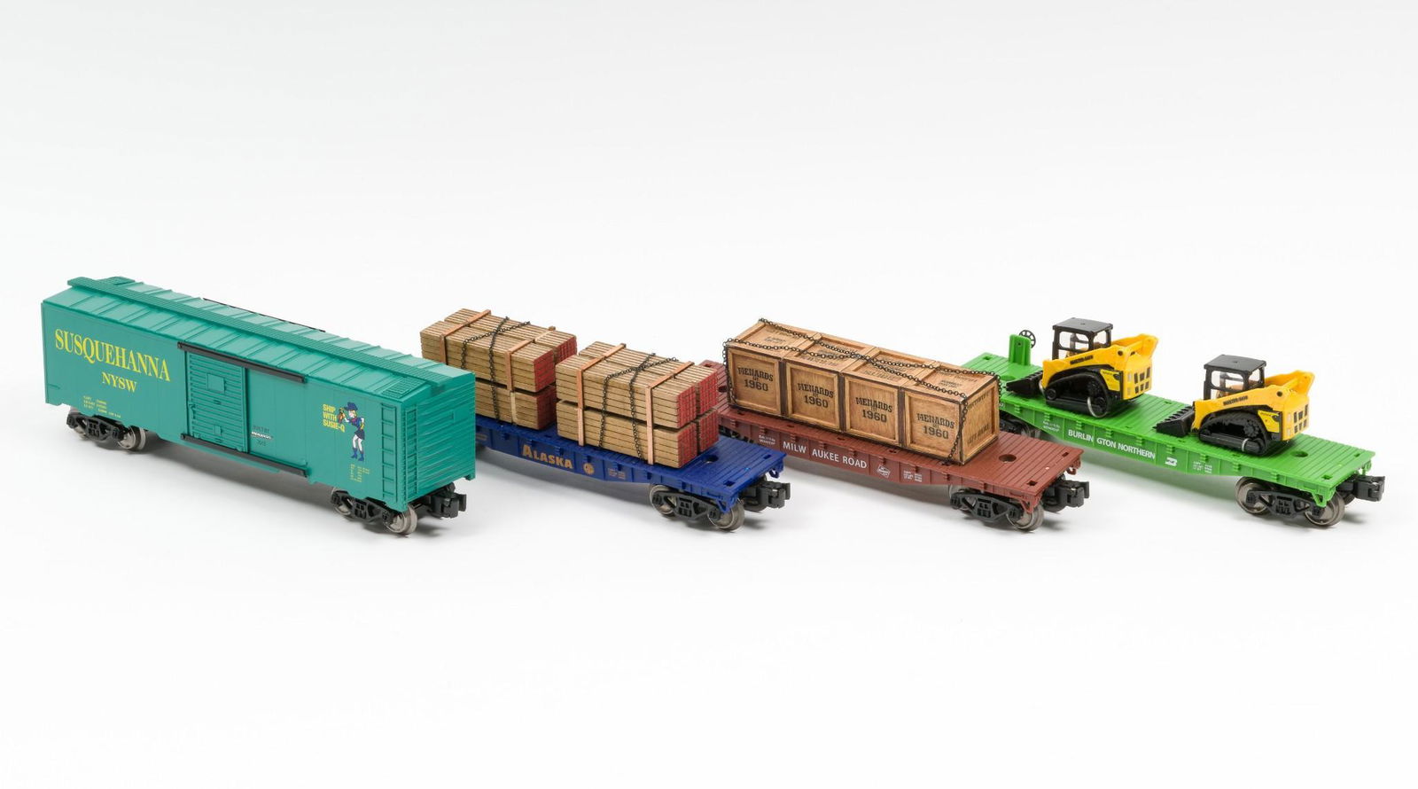4 Menard's O Scale Freight Cars (1 of 9)