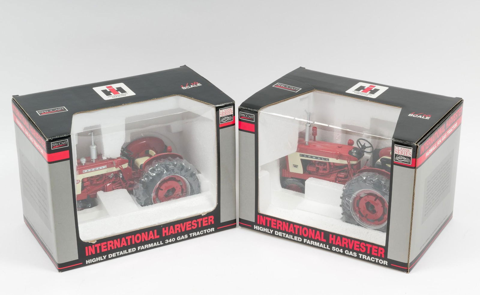 2 SpecCast IH Farmall Gas 1:16 Scale Tractors (1 of 3)