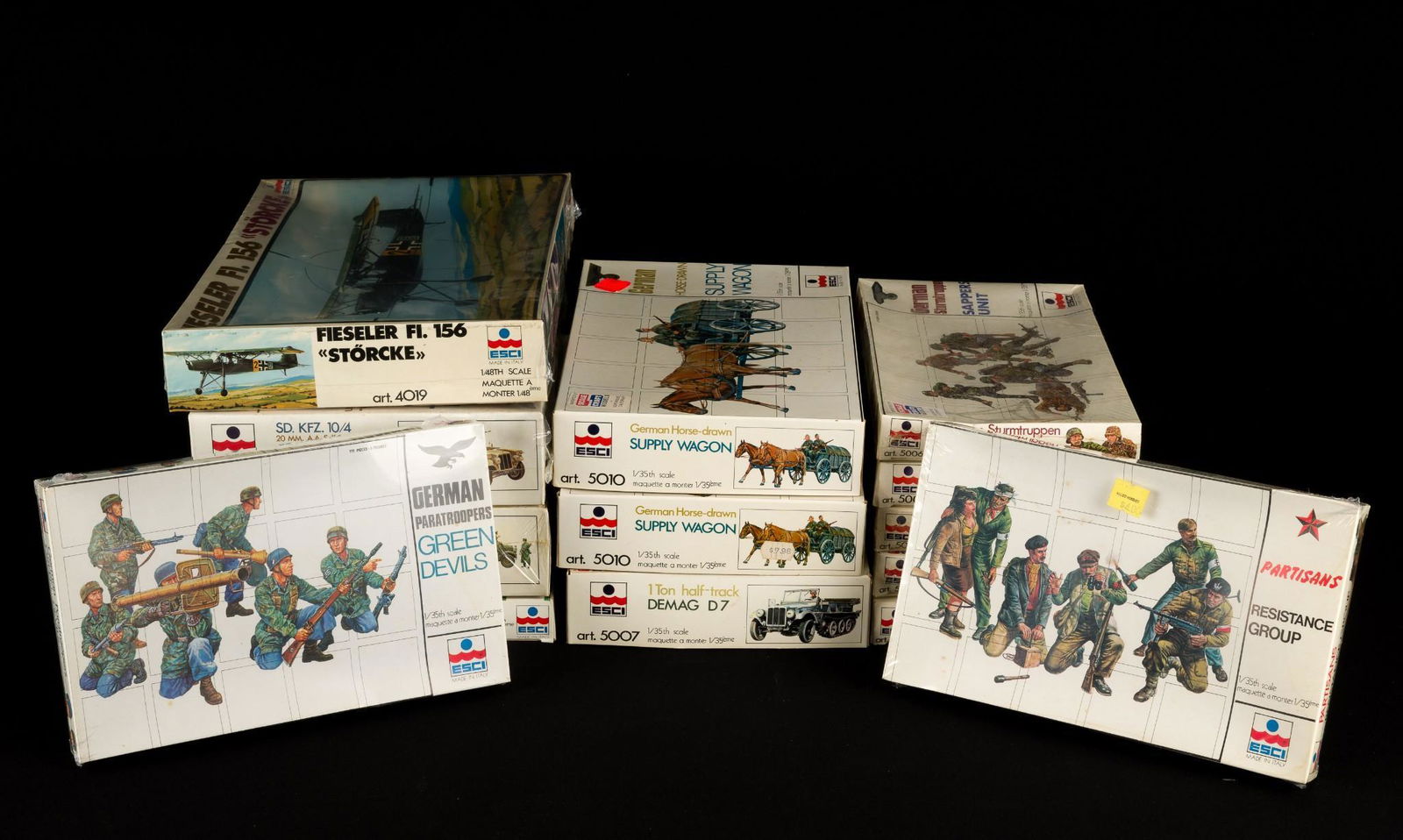 14 1/35 Scale ESCI Military Models (1 of 4)