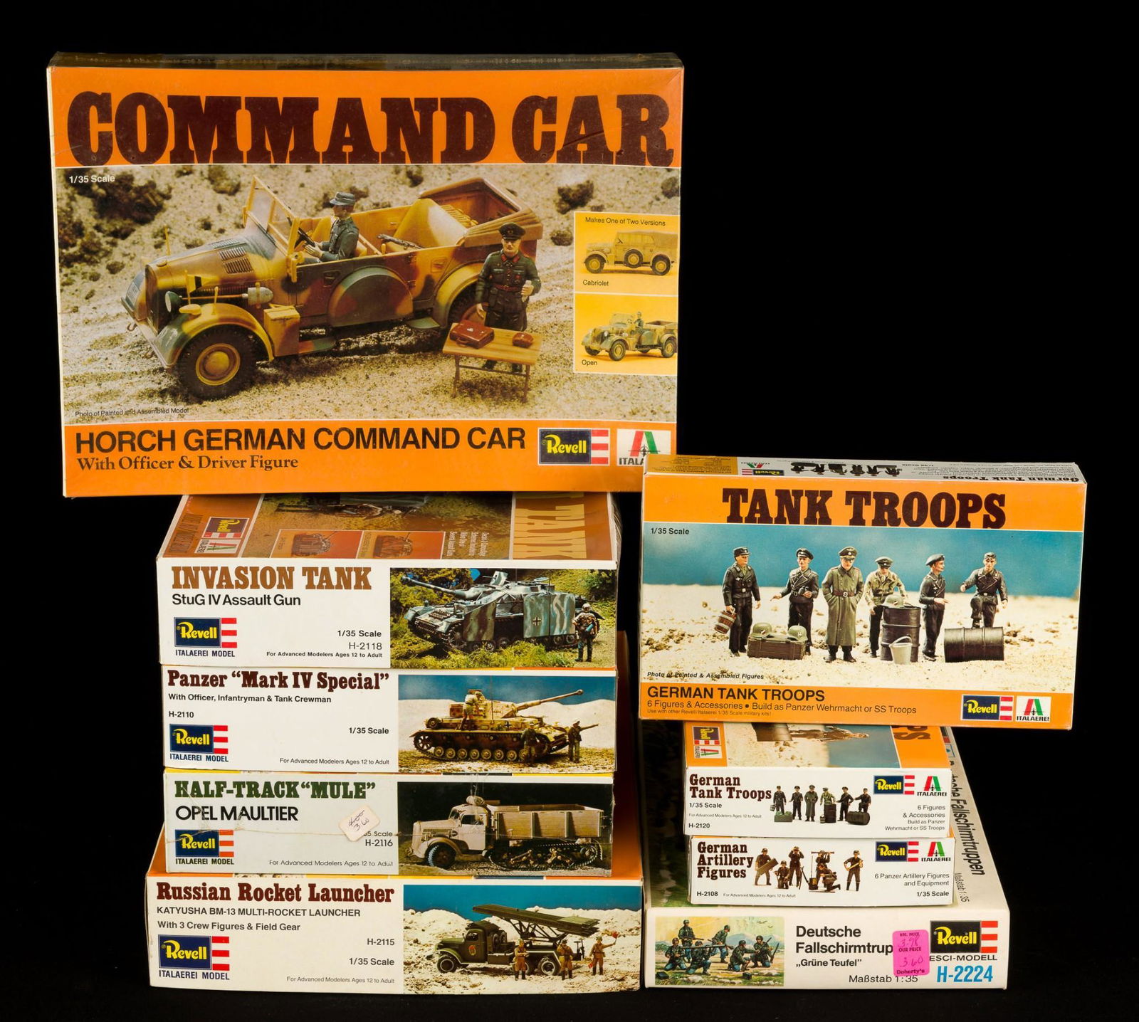 9 1/35 Scale Revell Military Models (1 of 3)