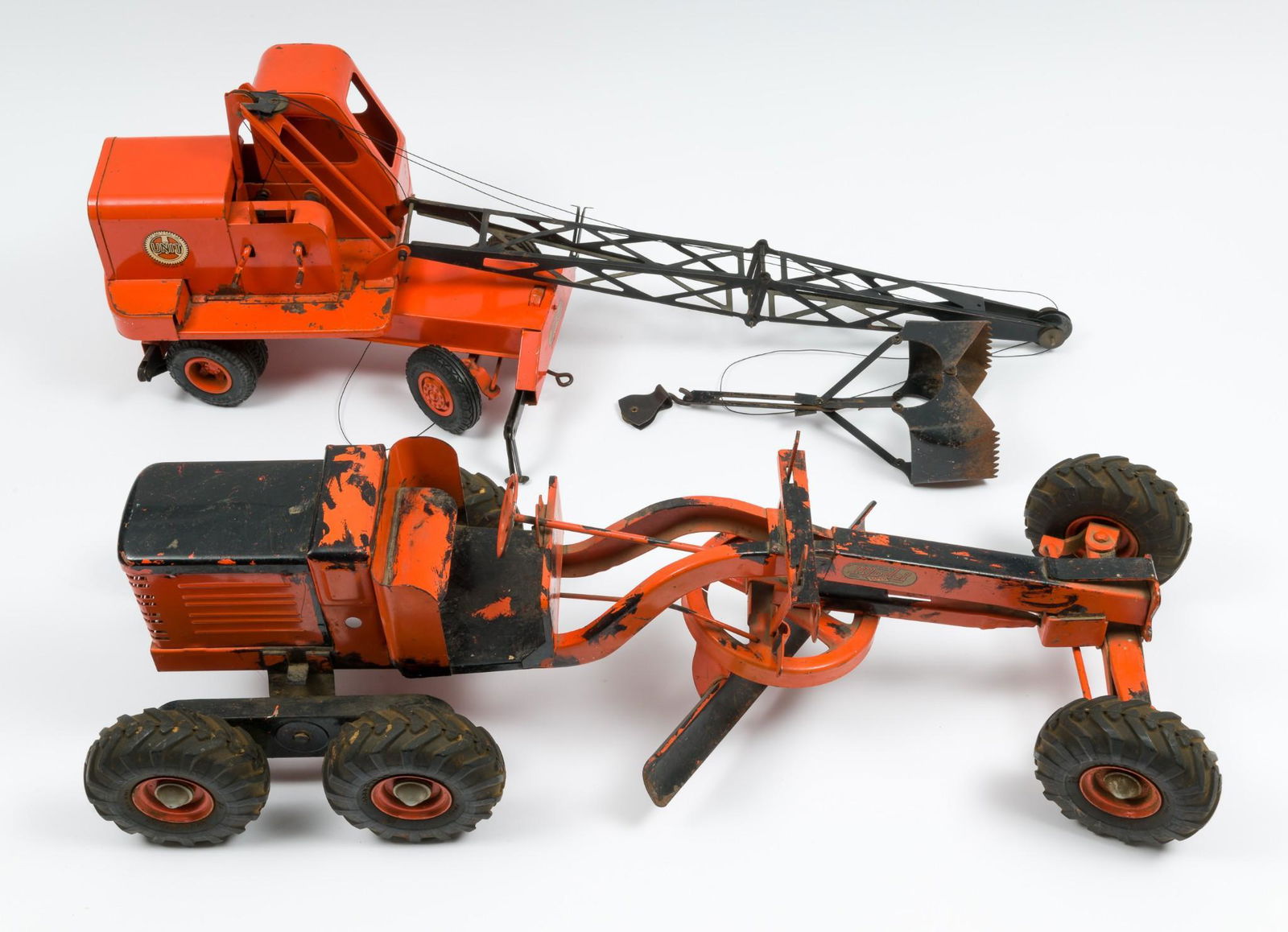 2 Doepke Toy Crane & Motor Grader (1 of 6)
