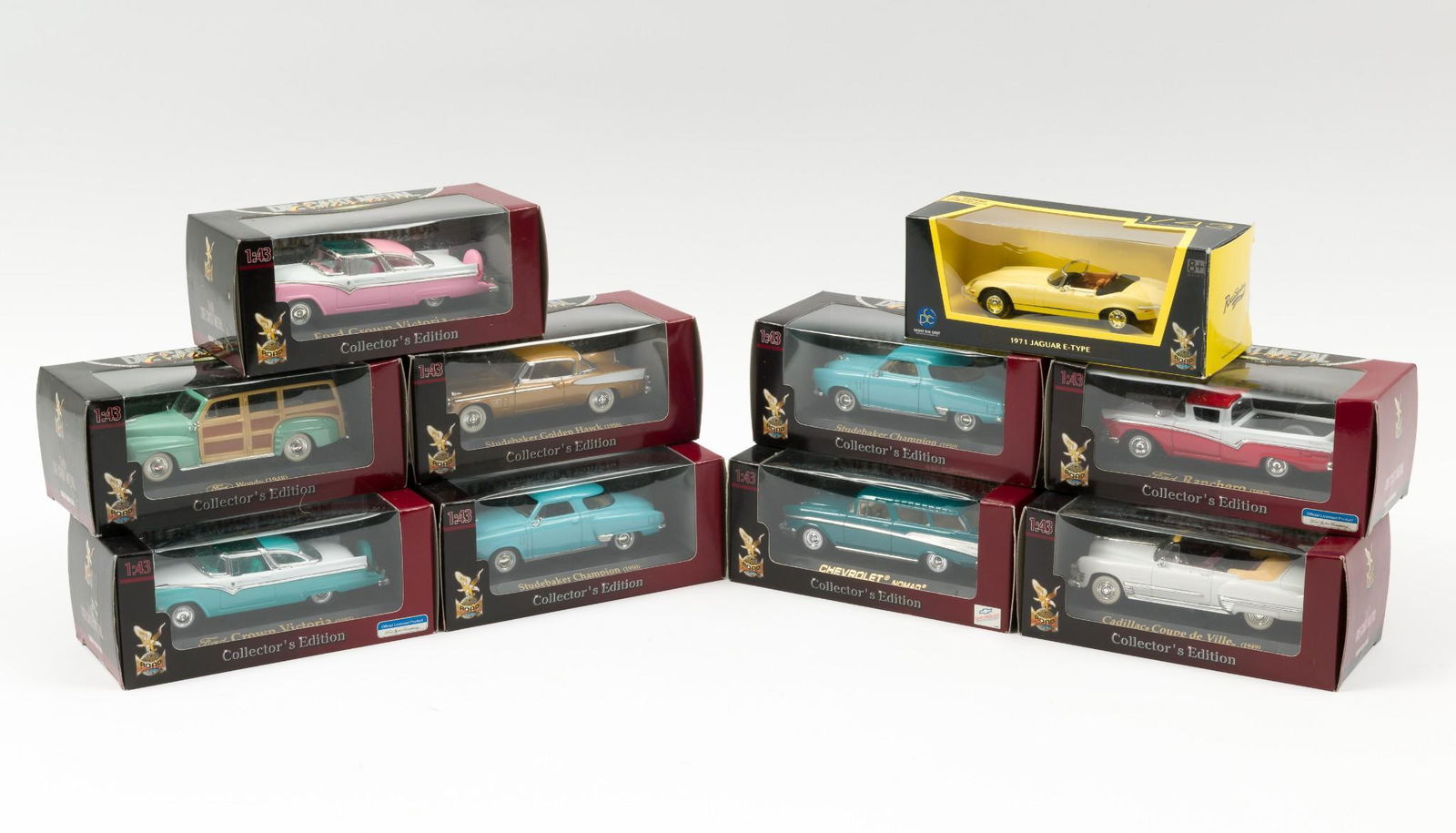 10 Road Sig 1:43 Scale Die Cast Metal Cars in OBs (1 of 6)