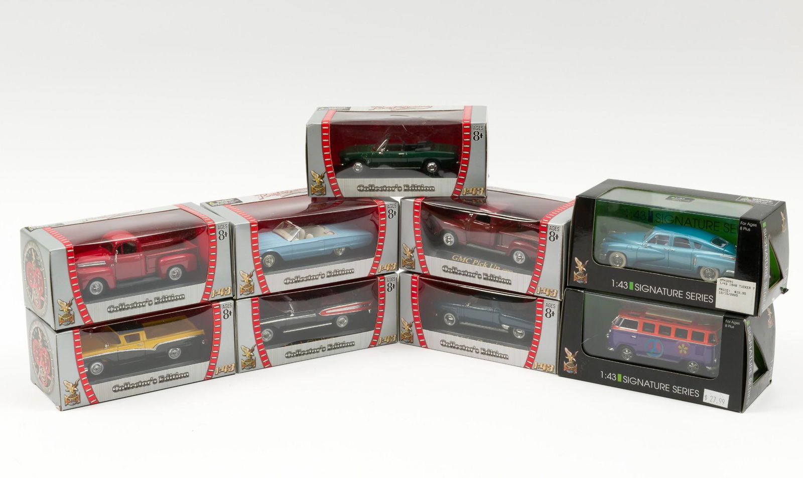 9 Road Signature 1:43 Scale Vehicles in OBs (1 of 6)