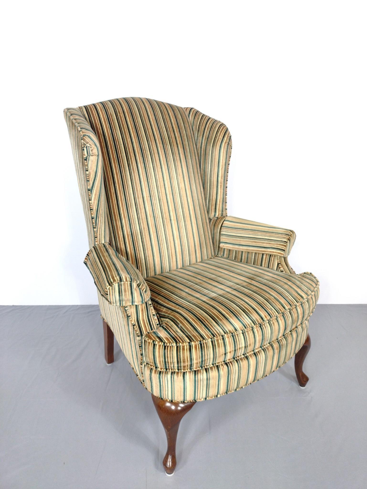 Porterfield Furniture Co Wingback Chair (1 of 6)