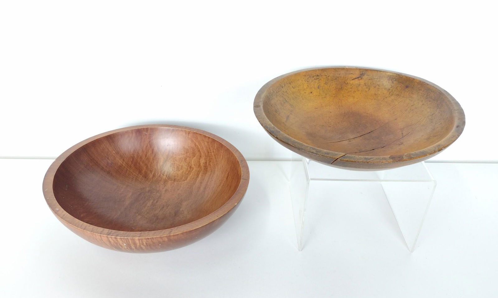 2 Wooden Bowls Incl Burl and Mart N. Marton (1 of 5)