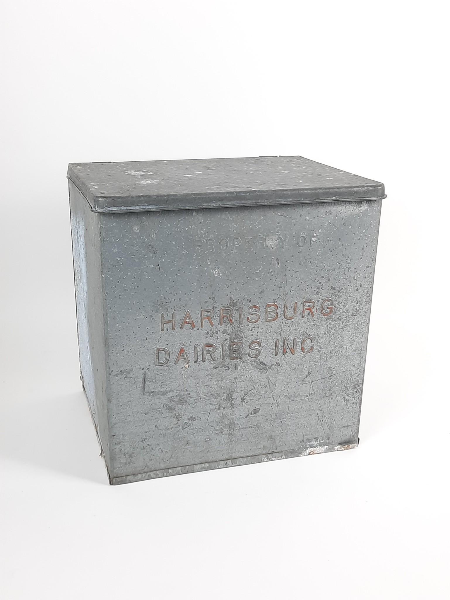 Harrisburg Dairies Milk Box (1 of 3)