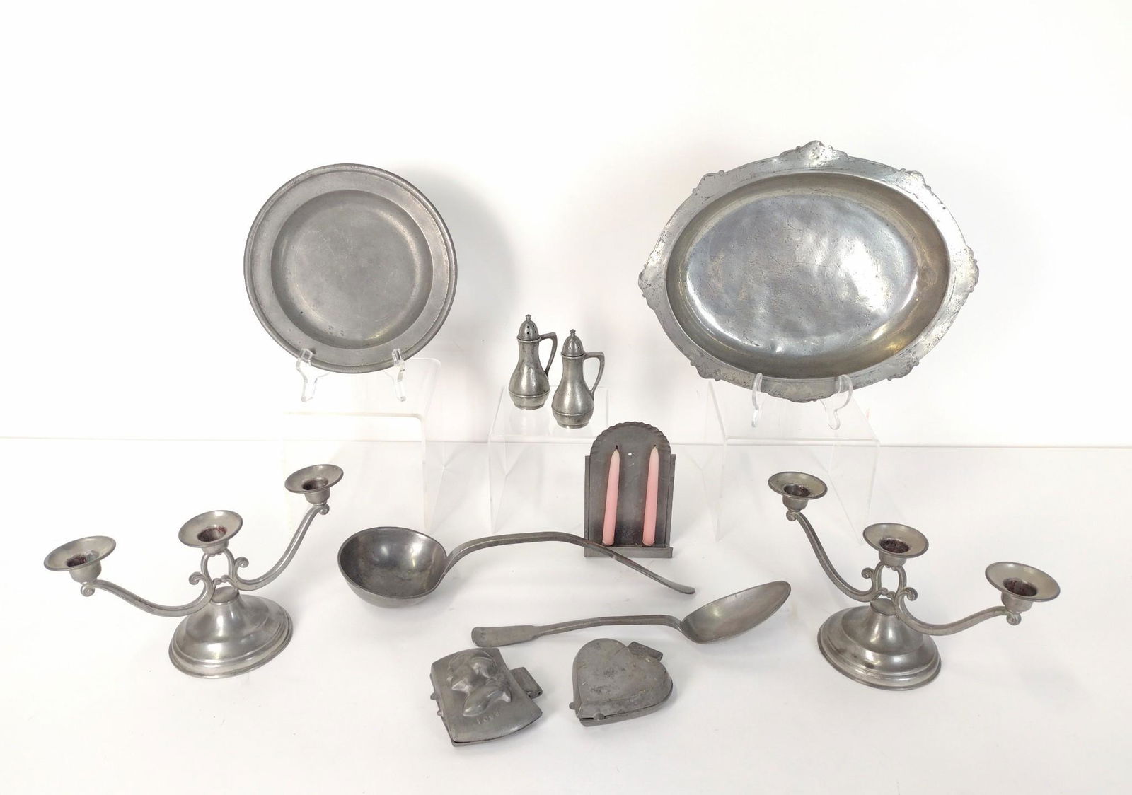 11 Pcs Pewter Incl E & Co. Molds (1 of 7)