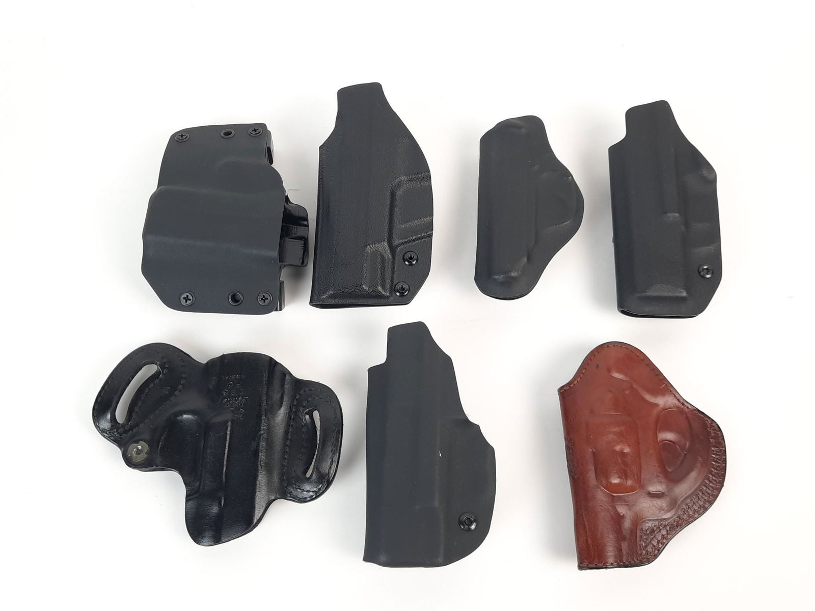 7 Handgun Holsters incl Leather (1 of 6)