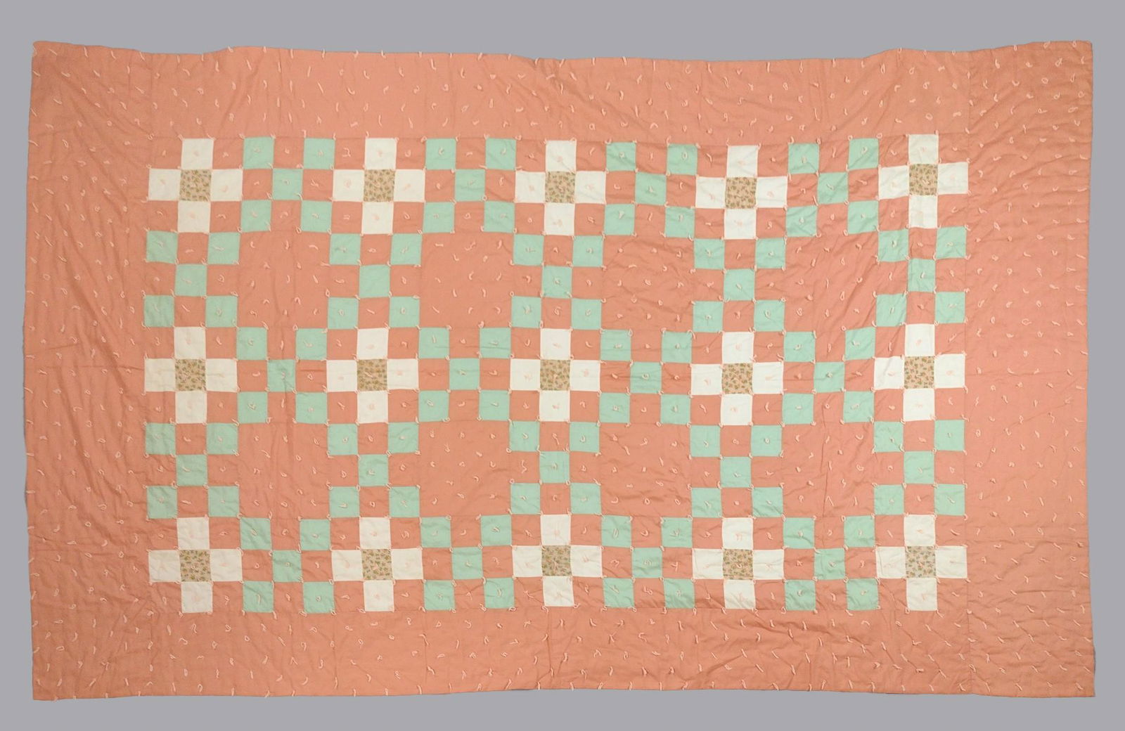 2 Vintage Quilts incl Arrow Block Pattern (1 of 7)