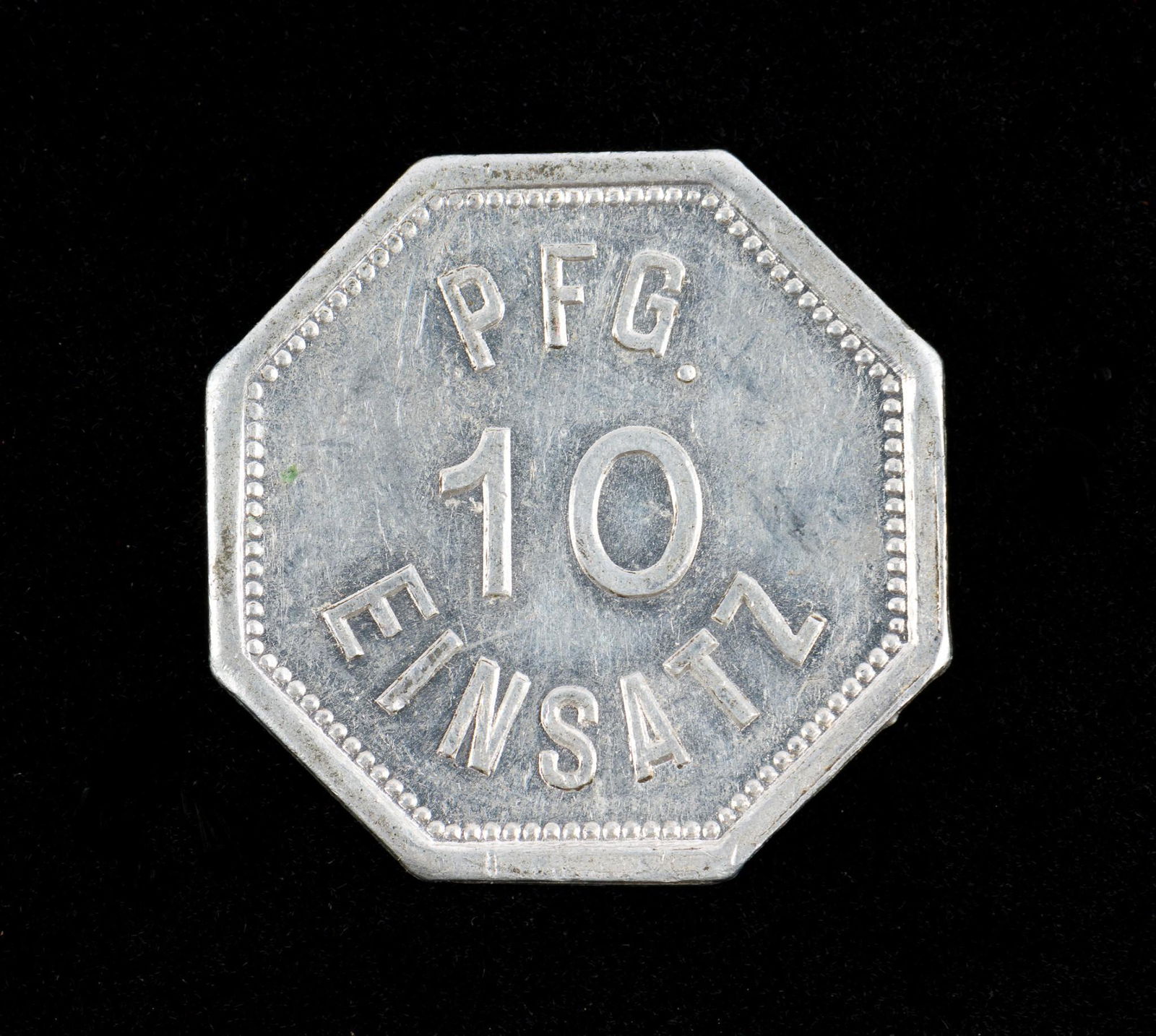 WWII Concentration Camp 10 Pfenning Coin (1 of 2)