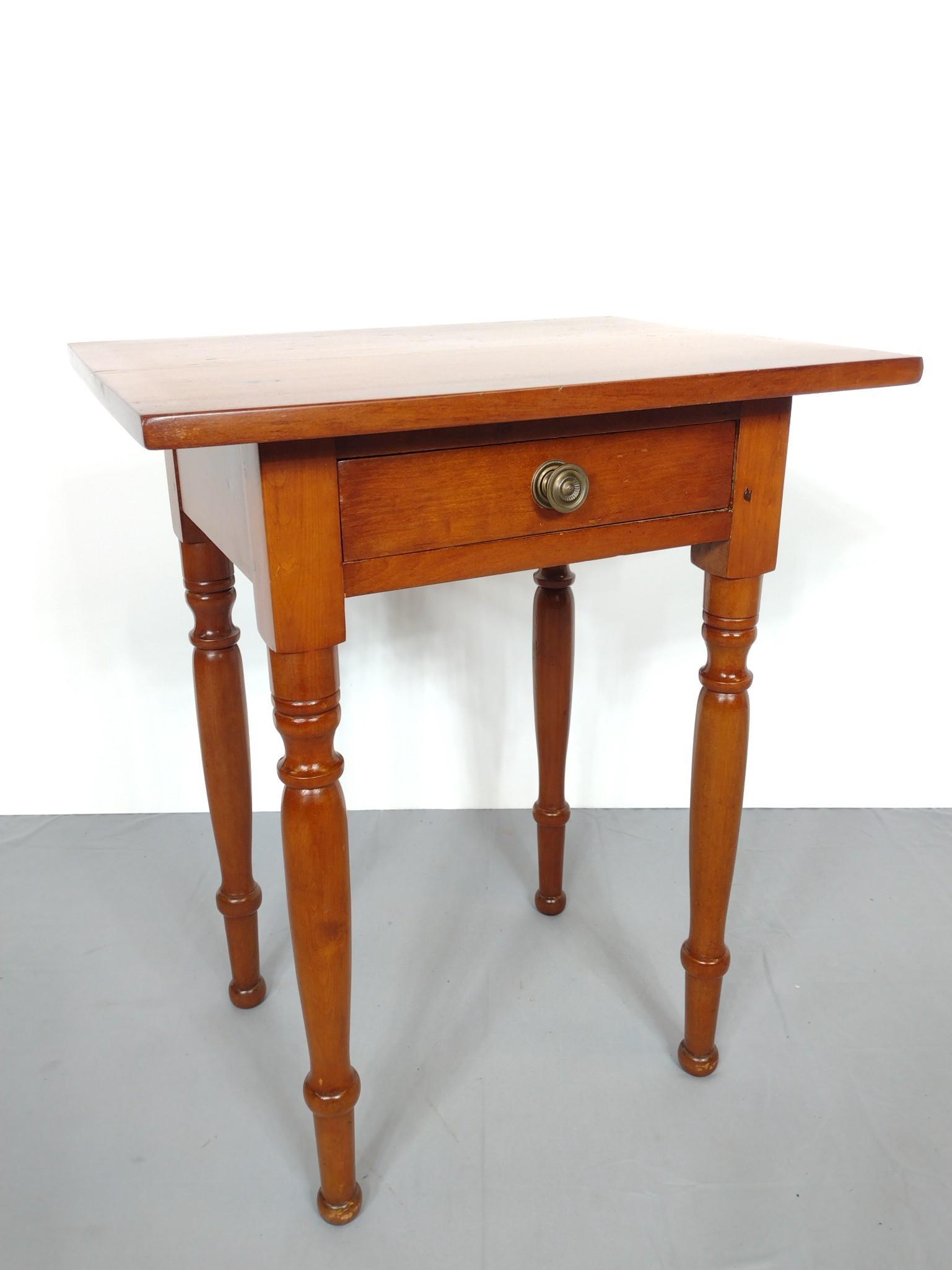 Antique Single Drawer Work Table (1 of 6)