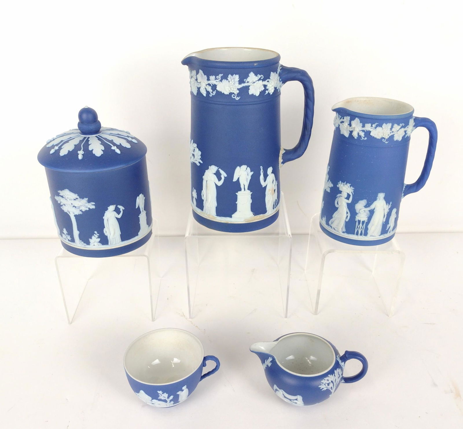 5 Pcs Wedgwood Incl Jar (1 of 7)