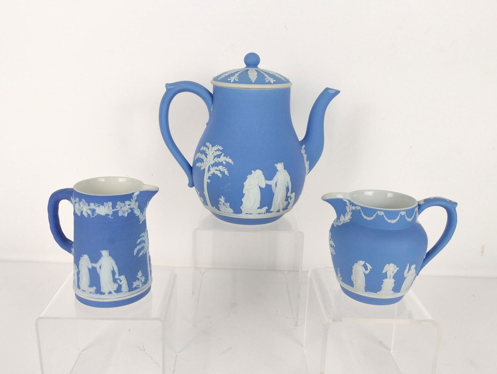 3 Pcs Wedgwood Incl Coffee Pot (1 of 5)