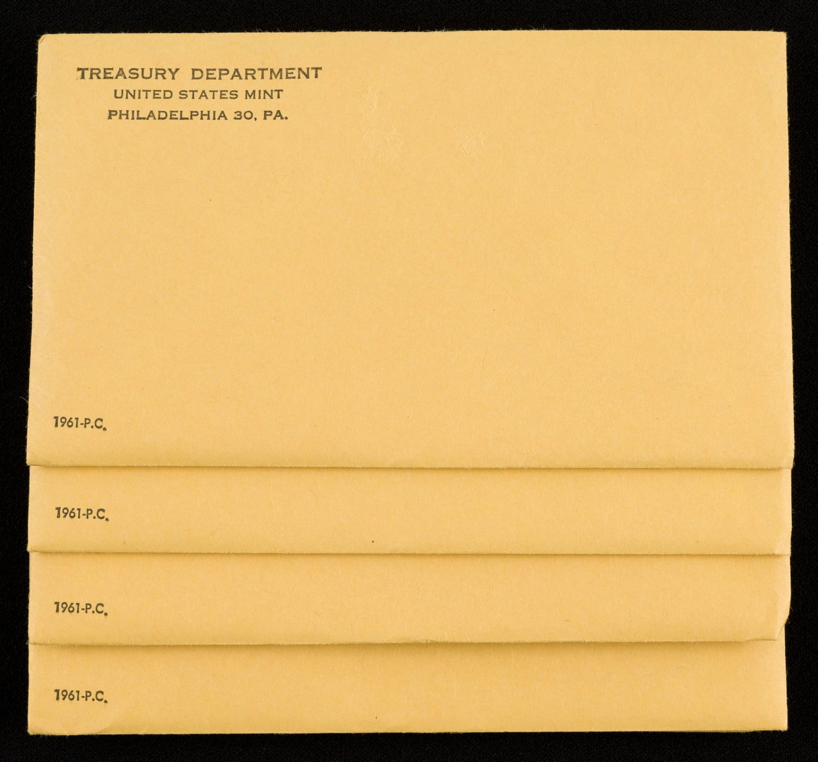 5 1961 U.S. Silver Proof Sets (1 of 1)