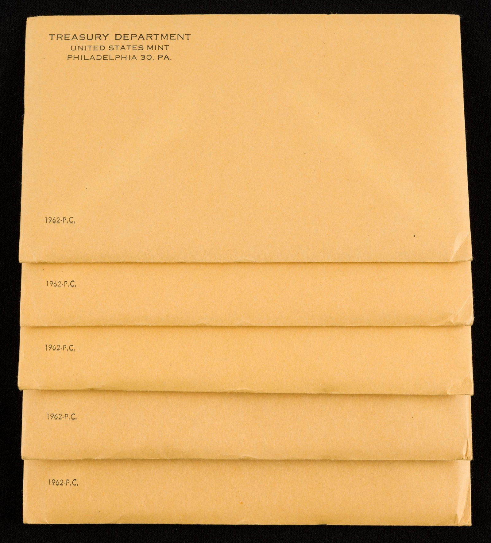 5 1962 U.S. Silver Proof Sets (1 of 1)