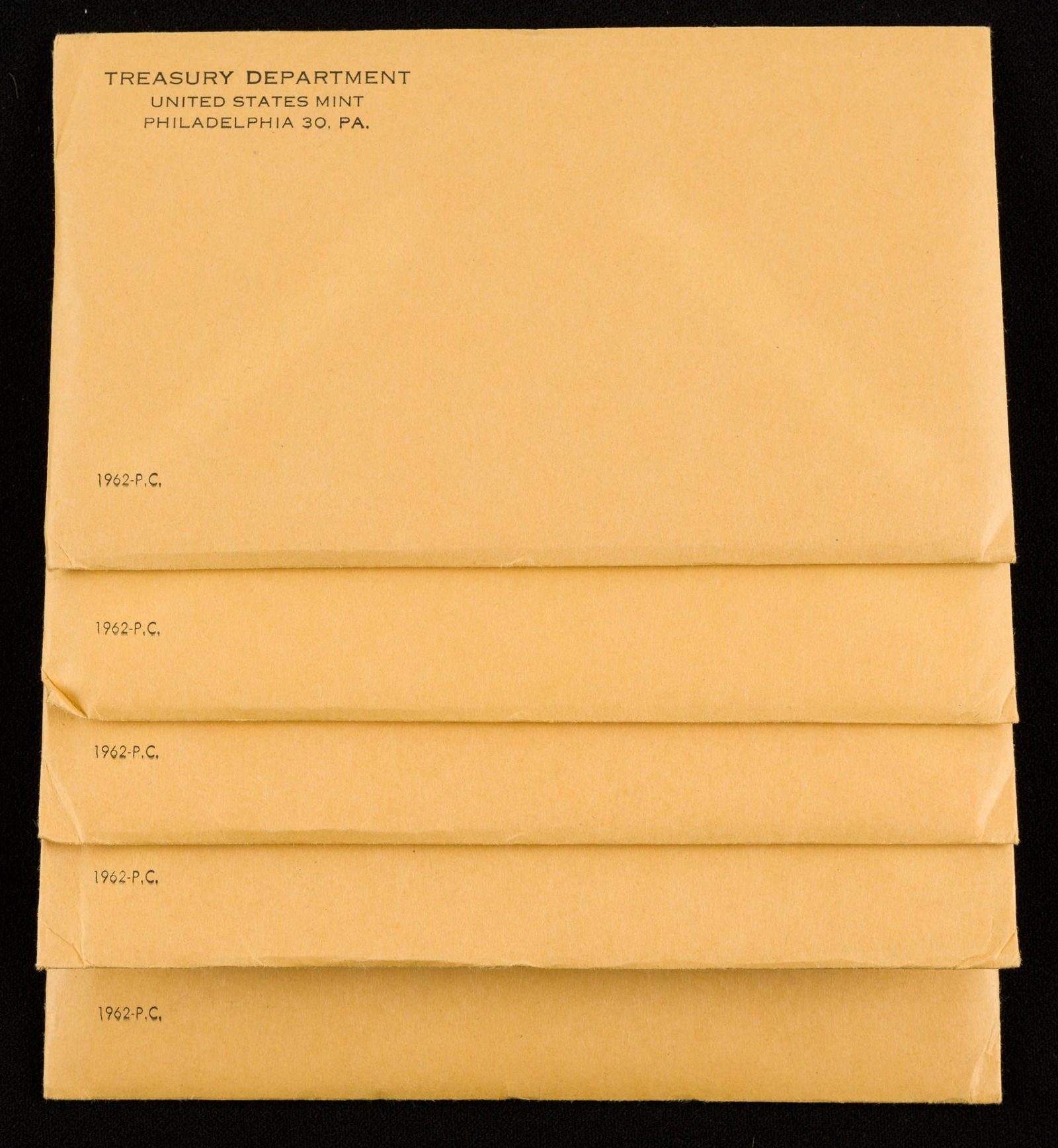 5 1962 U.S. Silver Proof Sets (1 of 1)