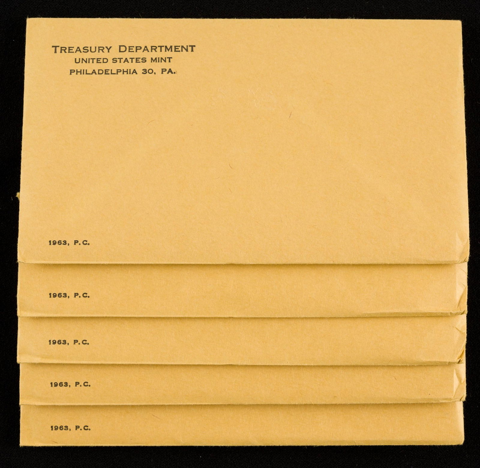 5 1963 U.S. Silver Proof Sets (1 of 1)