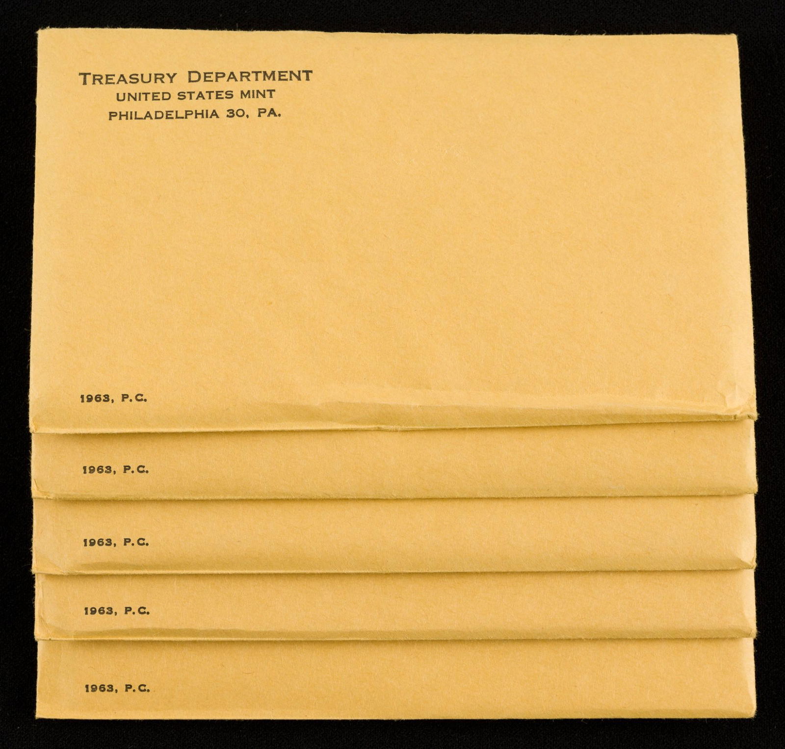 5 1963 U.S. Silver Proof Sets (1 of 1)