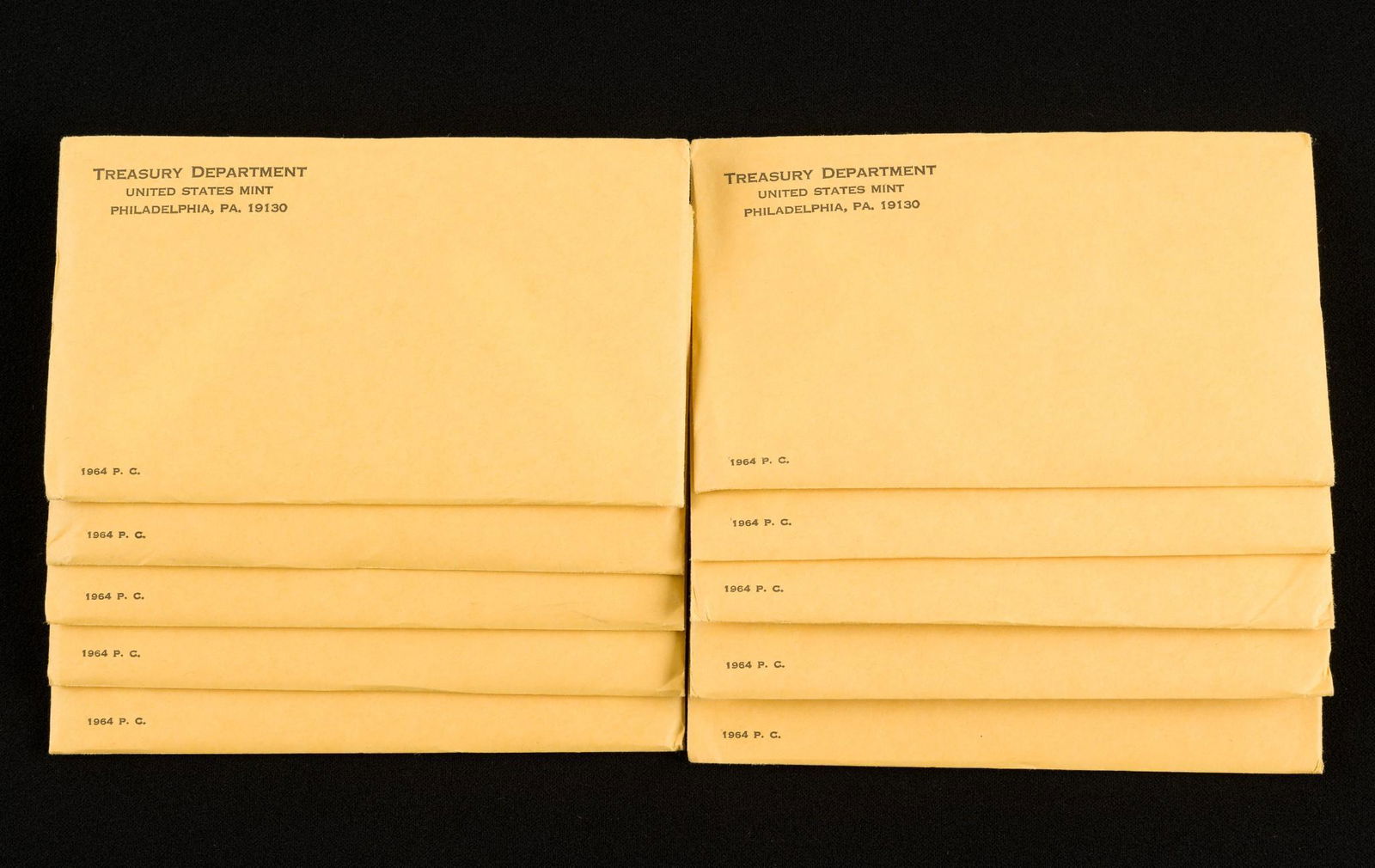 10 1964 U.S. Silver Proof Sets (1 of 1)