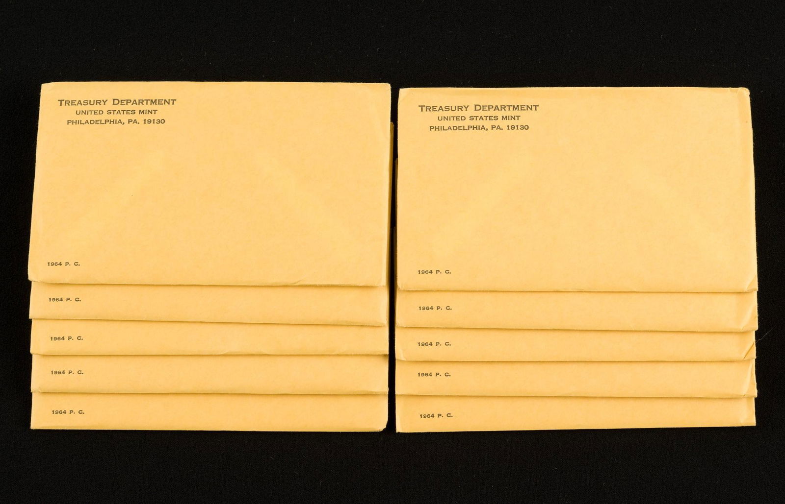 10 1964 U.S. Silver Proof Sets (1 of 1)