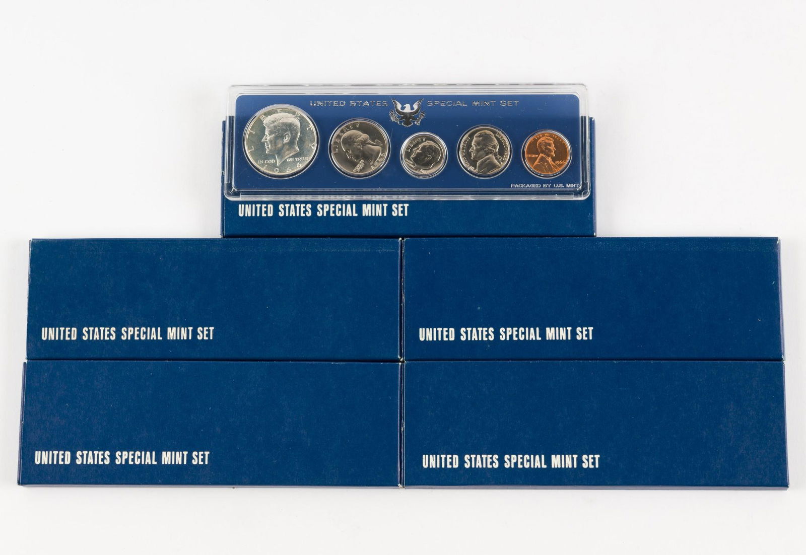 5 1966 U.S. Special Mint Sets (1 of 2)