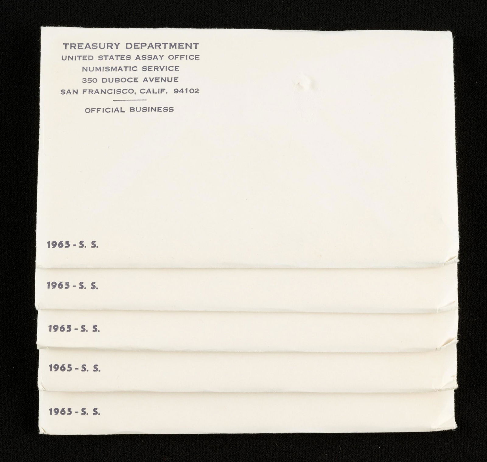 5 1965 U.S. Special Mint Sets (1 of 1)