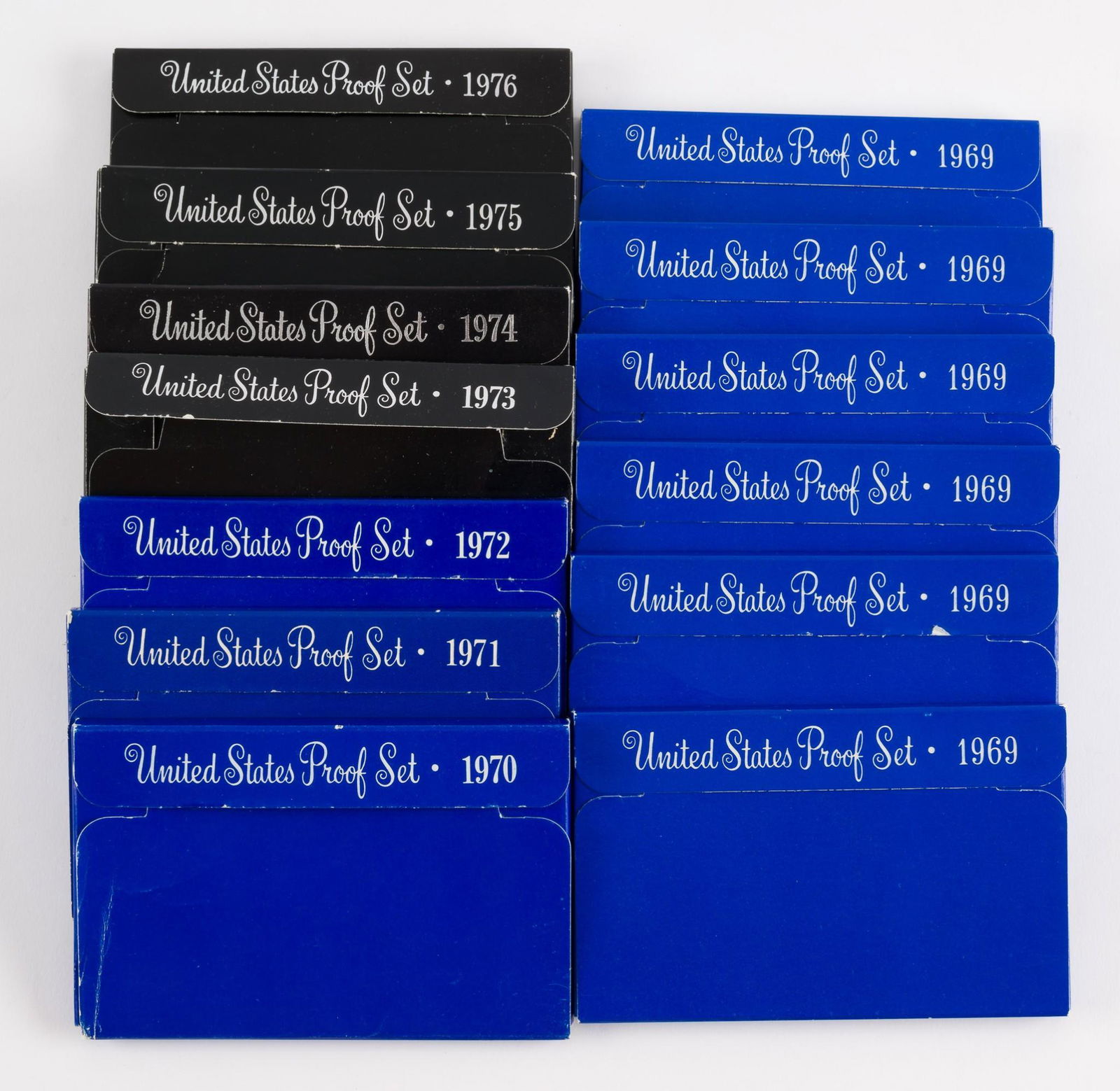 13 U.S. Proof Sets (1 of 2)