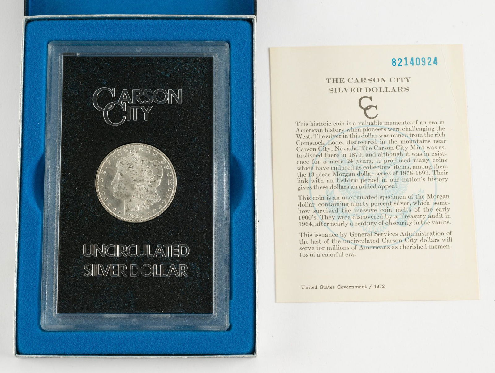 1882 Morgan Silver Dollar (1 of 1)