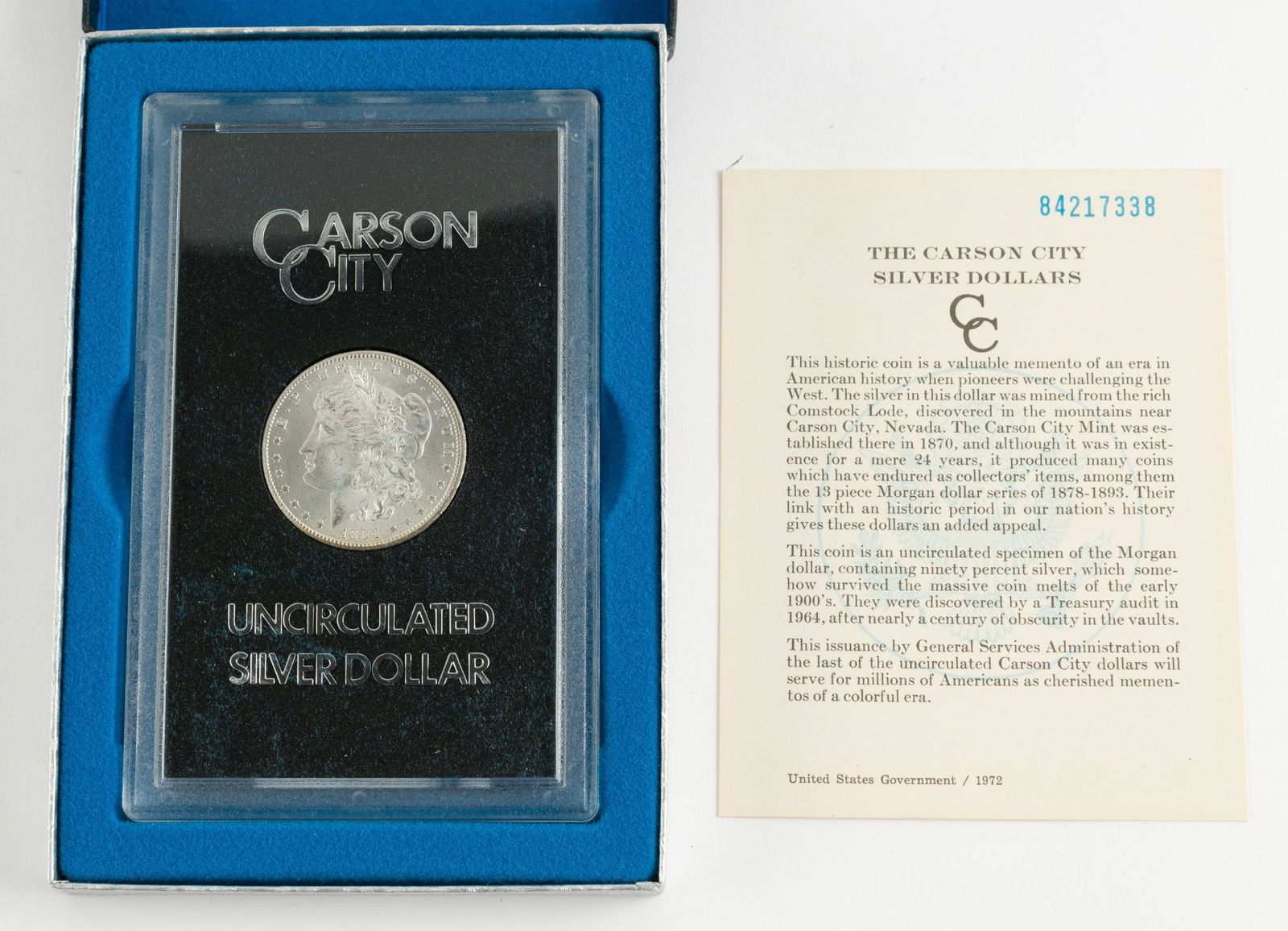 1884 Morgan Silver Dollar (1 of 1)