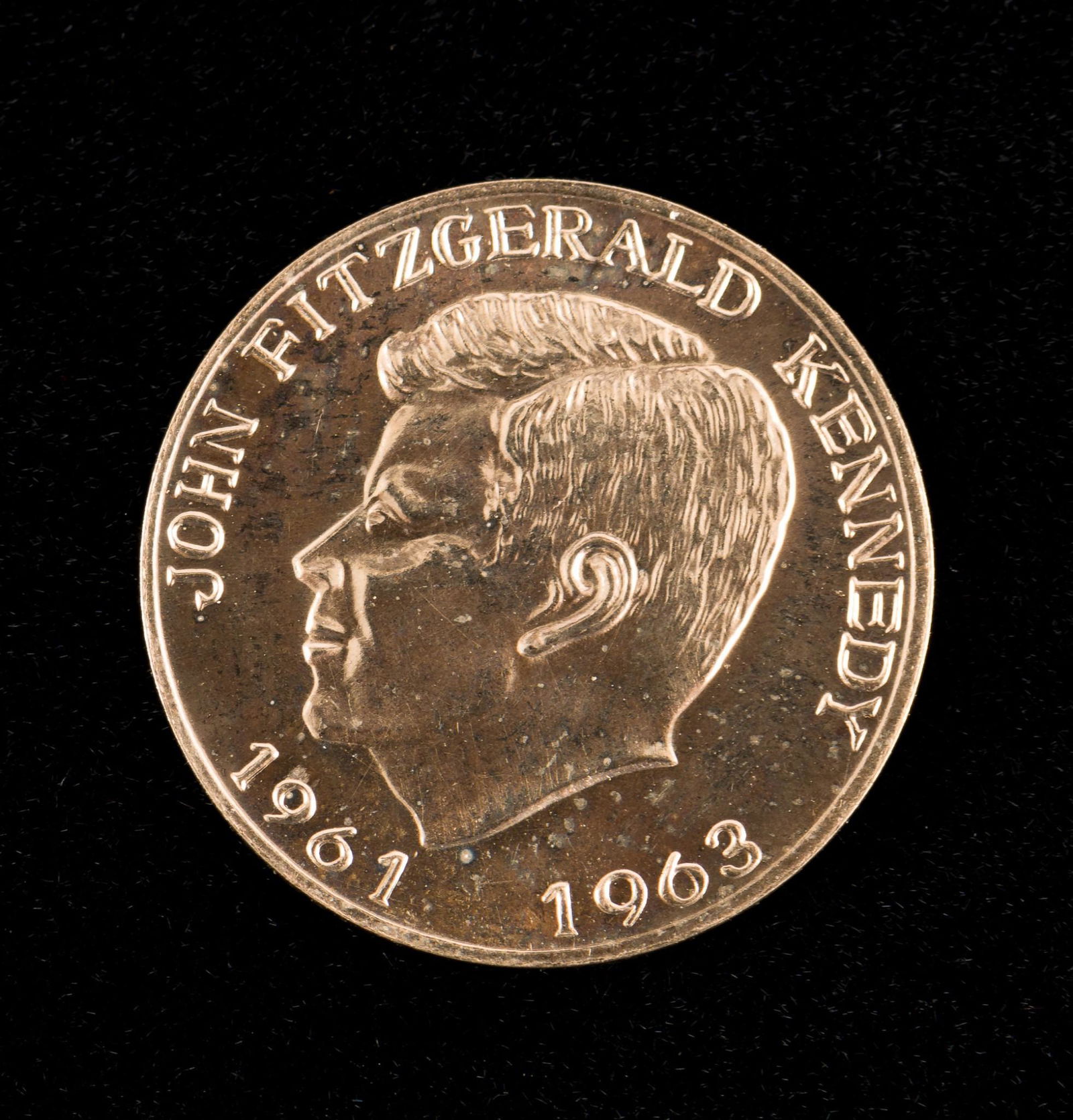 1963 J.F.K. 14K Gold Commerative Coin (1 of 1)