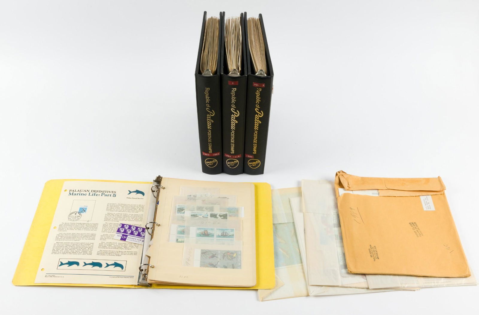 1980s Republic of Palau Stamp Collection (1 of 20)