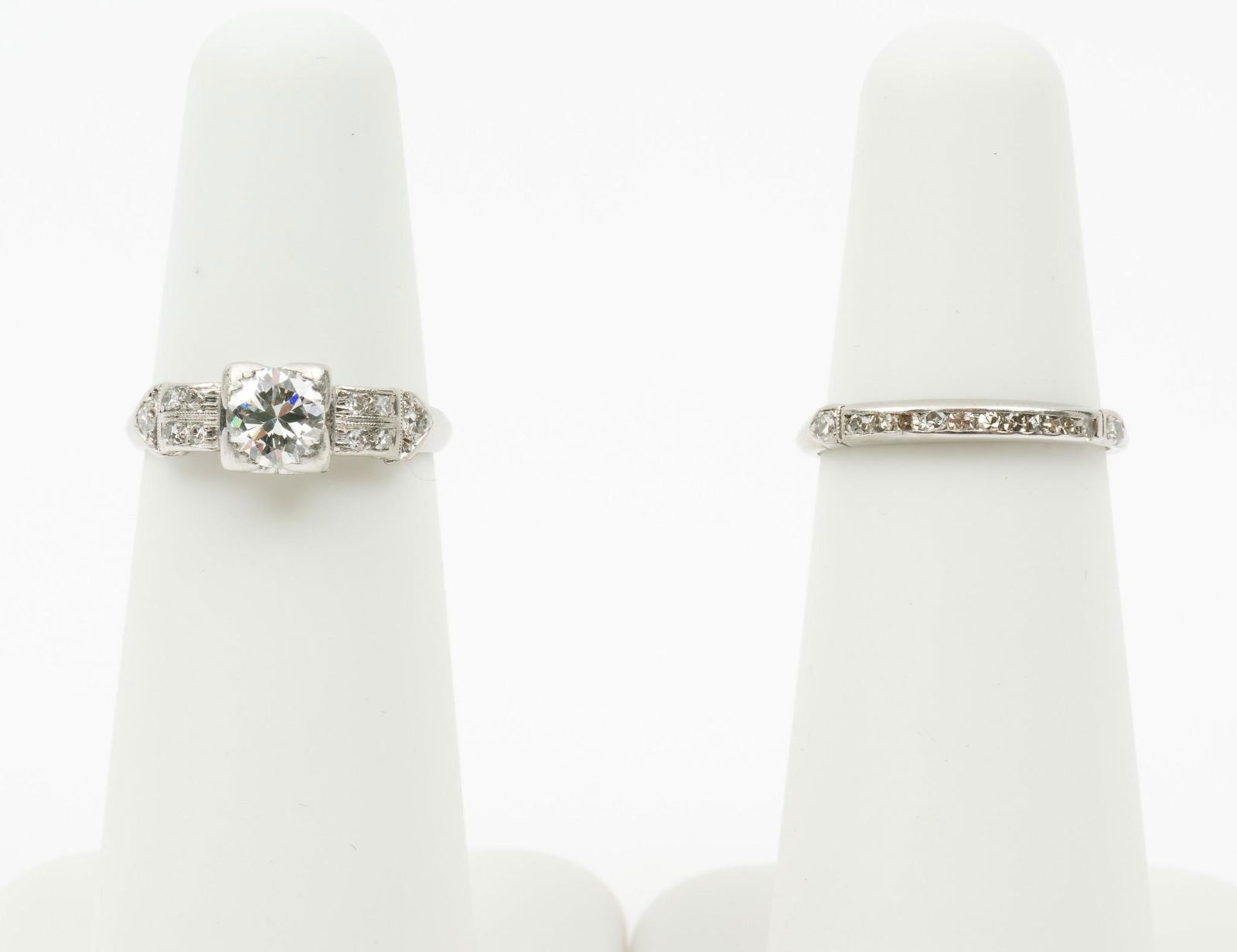 Platinum & .67 CTW Diamond Wedding Set (1 of 7)