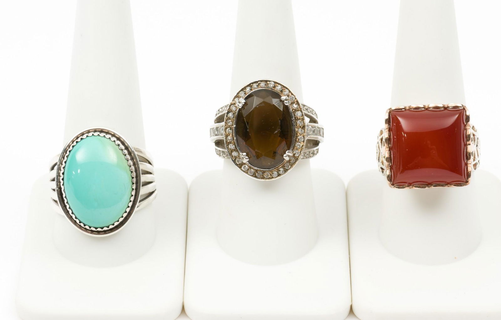 3 Sterling Fashion Rings (1 of 9)